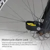 110DB Security Motorcycle Alarm Lock Bike Scooter Anti-theft Security Safety Siren Lock Alarm Wheel Disc Brake Locks272x