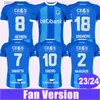 Hayranlar Tees 23 24 Krc Genk Heynen Mens Futbol Formaları Samatta McKenzie Paintsil M.tresor Cuesta Ev Mavi Gömlekler Kısa Kollu Üniformalar T230720