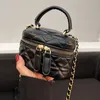 Luxurious Jewelry Box-Inspired Bag for Women - New Arrival Autumn/Winter, Trendy, Versatile Crossbody Chain Bag, Fashionable Handbag with Dimensional Appeal