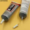 zotoone 1pc 산업 강도 슈퍼 adhesive 투명 액체 B-7000 접착제 DIY 전화 케이스 공예 진주 보석리 라미네스톤 D1184Z