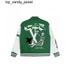 2023 Herrenjacken Leder Baseballjacke Modemarke Varsity Bomber Sport Windjacke Reißverschluss Mäntel Oberbekleidung Damen Herren Letterman Jacke