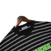 Män s t skjortor randigt brev tryck märke män kort ärm thir social club outfits tee shirt homme sommar o nack thirt för 230721