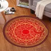 Anime Cardcaptor Sakura Kinomoto Sakura Round Style Decoration Fluffy Mattor Anti-Scid Shaggy Area Home Bedroom Carpet Floor Mat239R