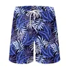 Men's Tracksuits Hawaii Leaf Shirt Sets Button Printing Men Casual Short Sleeve Design Beach Top Quality Summer Tee 2 Piece Clothes S-4XL
