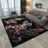 Tapis 3D papillon fleurs tapis enfants jouent tapis salon chambre antidérapant tapis photographie accessoires cadeau d'anniversaire tapis R230720