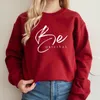 Damen-Kapuzenpullover „Be Original Sweathirts You“-Shirt, Teenager-Shirts, motivierende T-Shirts, Selbstpflege-Oberteile, Kapuzenpullover für psychische Gesundheit, Grafik-Sweatshirt