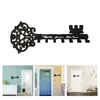 Hooks Rails Vintage Key Rack Home Sweet Wall Organizer med 7 Rustic Board Hook Door Kitchen Hanger Decoration 230721