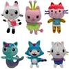 Nieuwe pop zeemeermin cake kat pop Gabby's Dollhouse kitten Knuffel