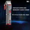 Clippers Trimmers Bubble Bag Hair Clipper Cordless kraftfull frisyrtrimmer Toppkvalitet Barber Hair Cutting Hine Metal Body Hair Trimmer X0728 X0801