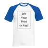 Herr t-shirts sommar raglan kortärmad o-hals t-shirt mode 3d tryck t-shirt anpassad din exklusiva tshirt diy stor storlek toppar tee 230720