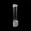 Flytande tvåldispenser släpper automatiskt Cup Remover Disponible Plastic Paper Dust Storage Rack
