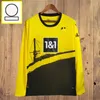 Reus 23/24 Dortmund Soccer Jerseys 2023 2024フットボールシャツBellingham Reyna Brandt Emre Can Haller Guerreiro Hazard Hummels Long Sleeve Home Away