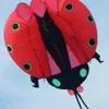 Detalhes sobre 3D Huge Soft Giant Kite Outdoor Sport Easy to Fly red290h