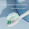 escova de dentes elétrica sensível