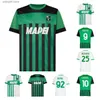 USA Sassuolo Calcio Traore Mens Soccer Jerseys Berardi Boga Caputo Obiang Defrel Kyriakopoulos Home Away Djuricic Football Shirt Chiriches Traore Uniforms