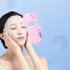 Masajeador facial Controlador de gel suave Punto de acupuntura Vibración Antiarrugas Instrumento de belleza y Máscara para el cuidado del cuerpo Mano Película Cuello 230720