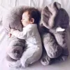 漫画の大きな豪華な象のおもちゃの子供たち眠っている眠っているクッションぬいぐるみ枕象の象の赤ちゃん人形誕生日プレゼント259b