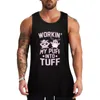 Débardeurs pour hommes Working My Puff Into Tuff Shirt Top Vêtements de basket-ball Vêtements de créateurs pour hommes