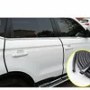 Tira protetora contra arranhões de porta de carro 5M com isolamento de ruído Faixa de vedação dianteira traseira Acessórios de vedação de borda 205p