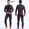 3mm men Camo SCR Neoprene wetsuit Super Stretchy Long Sleeve one piece Anti-UV Spearfishing rash guard Wetsuits diving surfing SCUBA Snorkeling thermal suits