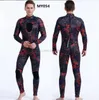 3 مم SCR Neoprene Spearfishing Wetsuit تحت الماء صيد الرمح الصيد صيد السمك التمويه الرجال الرجال طويلة الأكمام بدلة كاملة الجسم لتصفح الغوص الغطس الغطس