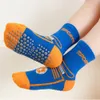 Barnstrumpor 3pairs Kids Anti-Slip Soccer Gripsocks Anti Non Skid Football Basketball Running Sport Socks for Children Youth Baby Boys Girls 230721