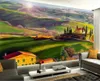 Sfondi personalizzati murale 3D soggiorno sfondi paesaggio rurale paesaggio decorazione per la casa dipinto murali murali per pareti 3 d