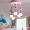 Ljuskronor fantasi barns sovrum modern kreativ ledande pendelljus för vardagsrumsdekorbelysning taklampor