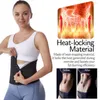 Belts Plus Size Men And Women Waist Trainer Sweat With 3 Hooks Tummy Slimming Belt Body Shaper Loss Weight Corset