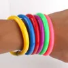 Colorful Bracelet Ball Pen Cute Creative Advertisement Ballpoint Pens Wristband Stationery Office School Supplies Toy Gift236J