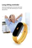 M8 Smart Watch Fitness Tracker Smartwatches Oefening Ring Hartslag Bloedzuurstof Monitoring Bericht Herinnering Slimme armband in doos