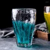 Wine Glasses European Simple Large Capacity Water Cup Personality Bubble Glass Color Ice Cream Beer Breakfast Party Drinkware