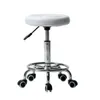 WACO Salon-Rollhocker in runder Form, gewerbliche Möbel, verstellbare Drehung, hydraulisch, mit Rädern, medizinische Massage, Spa-Bar, Ch240k