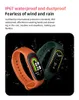 M8 Smart Watch Fitness Tracker Smartwatches Anneau d'exercice Fréquence cardiaque Surveillance de l'oxygène sanguin Rappel de message Bracelet intelligent dans une boîte de vente au détail