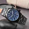 Высококачественные лучшие бренды Mens Watch Vacherxx Overseas Series серия роскошных многофункциональных хронографов Quartz WatchWrist Автоматические дизайнерские часы часов