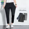 Summen Summer Sump Długość kostki Suit Mężczyzny cienki biznes solidny kolor Slim Casual Formal Office spodnie Mężczyzna plus rozmiar 28 40 230720