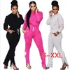 Тревожный костюм Women Two Piece Set Top и Track Pants Leggings Sexy Bodycon 2 Piece SweetSuit300p