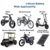 48V 50AH Battery Pack 24V 100AH Battery Scooter 60V 52V 72V 40AH for 3000W 1800W Motorcycle/Inverter RV EV/Go-Kart/Backup Power