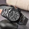 Высококачественные лучшие бренды Mens Watch Vacherxx Overseas Series серия роскошных многофункциональных хронографов Quartz WatchWrist Автоматические дизайнерские часы часов