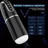 Masturbateurs Appareil de masturbation automatique pour hommes Charge USB vibration d'aspiration chat réel sexe oral jouet sexuel masculin tasse de masturbation pour hommes produits pour adultes 230720