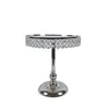 Other Bakeware 1pcs Round Cake Stand Pedestal Holder Party Crystal Silver Color2561