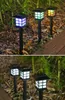 Solar Garden Lights Outdoor Solar Energy Powered LED Lamp Lanter Waterproof Landscape Lighting Sunlight Lamp Solar PV Panel For Pathway Patio Yard Lawn Decoration