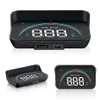 3 5inch Universal Car Head Up Display Hud Obd Ii Obd2 Mph Km H Speeding Warning Digital Speedometer Display Fuel Consumption Te1305r