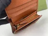 carteiras de grife de luxo masculinas mulheres bolsas de moedas de bambu estilista famoso titular do cartão G de alta qualidade fashion letter mark clutch vintage bolsas Ophidia