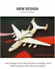 Transformation toys Robots Scale 1 400 Ukraine An225 Mriya CCCP with Buran Max Shuttle Plane Model Replica Diecast Educational Kids Toys for Child Boys 230721