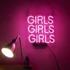 Neon Signs Girl Girls Neon Wall Decor Light Sign Led for Bedroom Words Cool Art Neon Sign Cute 12x10 6 233W