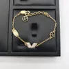 Guldhalsband modedesigner smycken set kärlek hänge halsband guld armband örhängen guld nacre halsband kedja länk kvinnor halsband