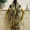 Écharpe longue femme châle pashmina bonne qualité 100% cachemire imprimé motif camouflage taille 180cm -65cm272S