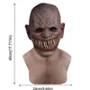Maschere Cosplay per feste Maschera per uomo anziano Halloween Creepy Wrinkle Face Costume Realistic Latex Masquerade Carnival Masque