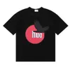 2023 Designer de High Street Tide Sunset Beach T-shirt casual a maniche corte in cotone con stampa accogliente per uomo e donna S-XL88